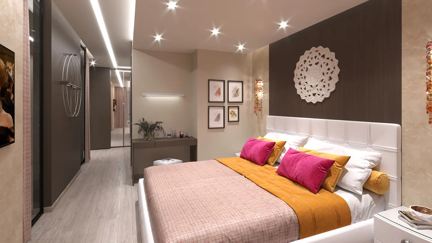 Дизайн двухуровневой квартиры в ЖК ORDYNKA