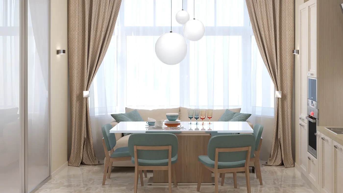 Дизайн квартиры в ЖК Мирный