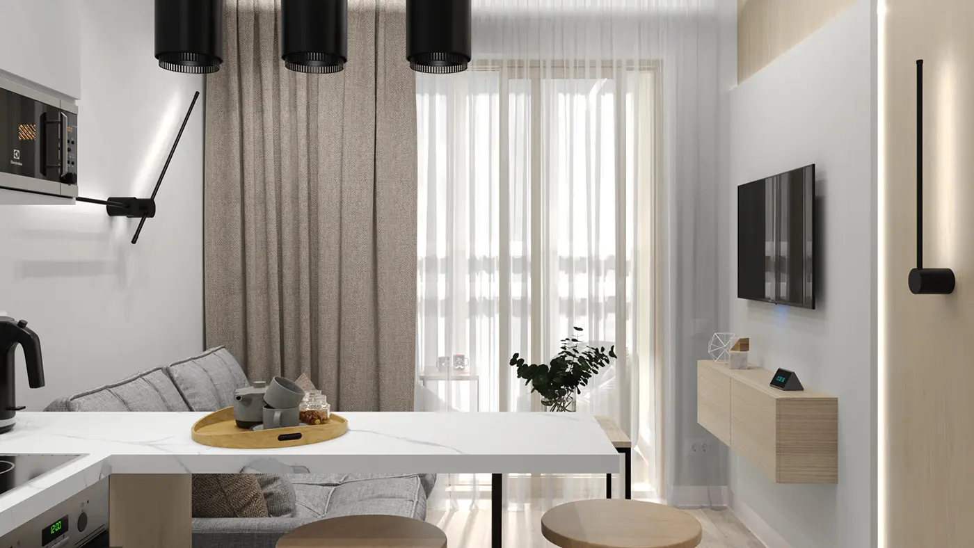 Дизайн квартиры в ЖК Центральный