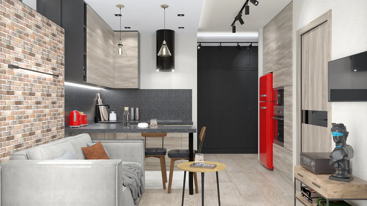 Дизайн квартиры в ЖК Лучи