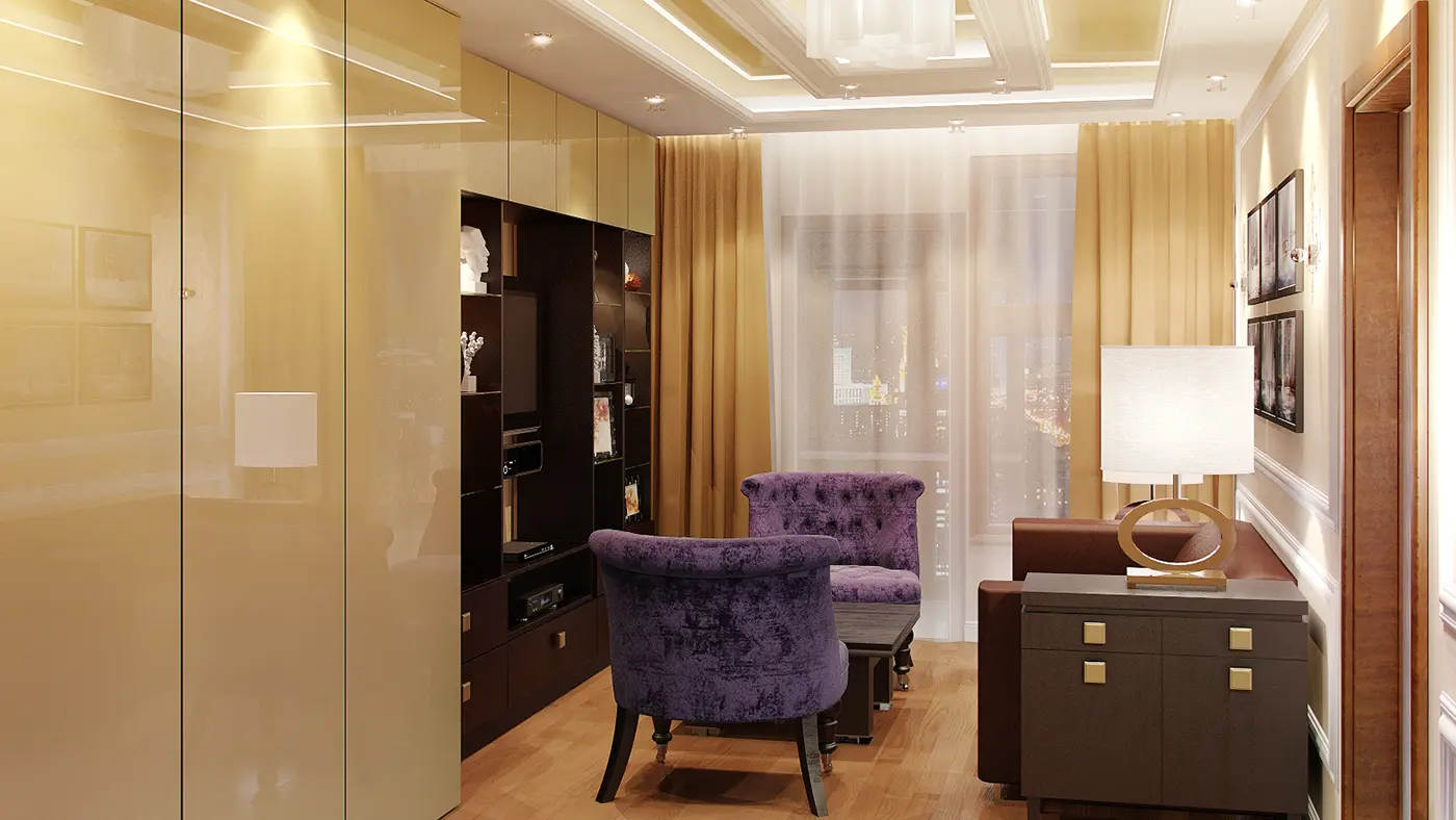 Дизайн квартиры на Нагатинской набережной