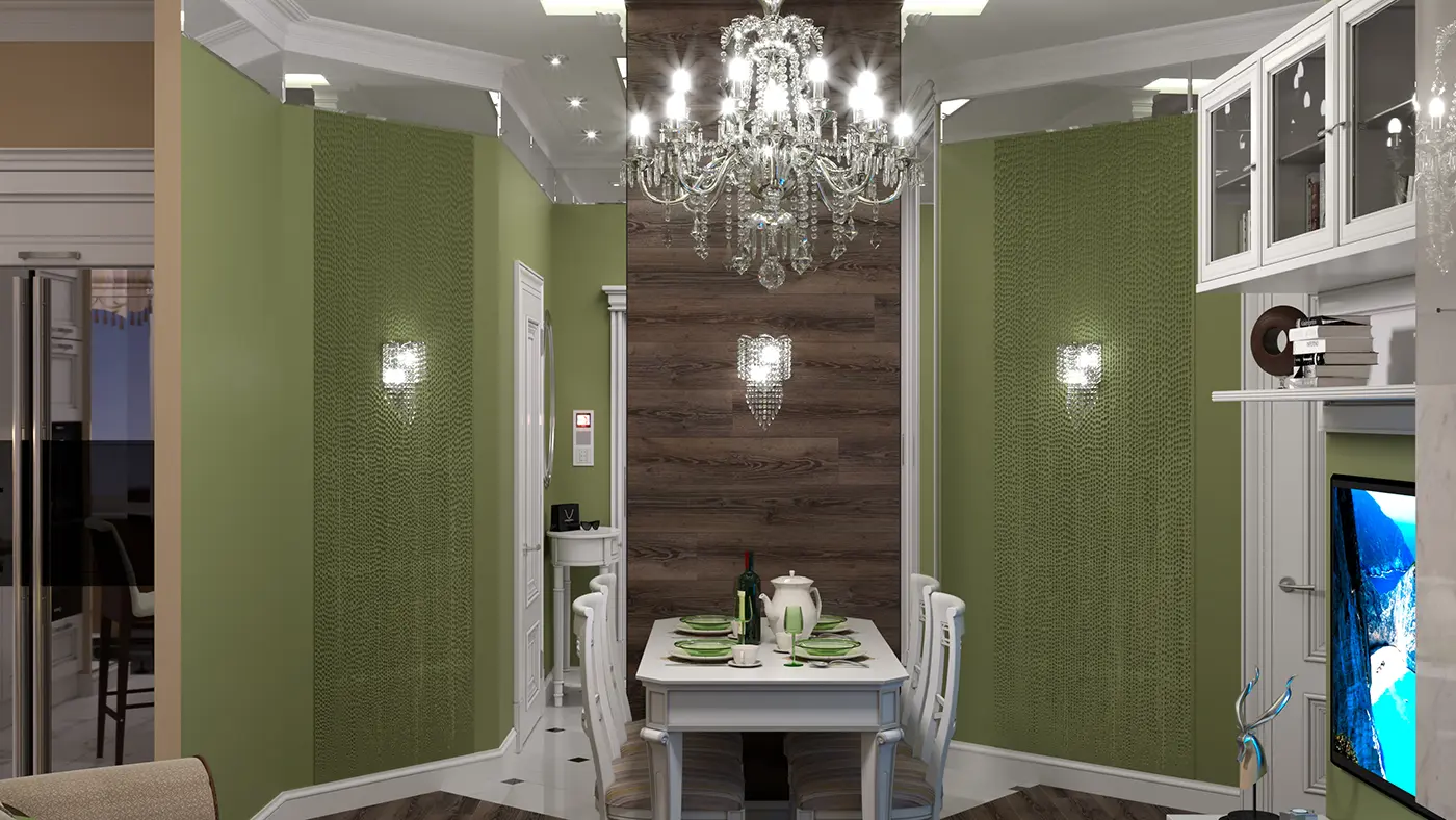 Дизайн квартиры на Ленинском проспекте