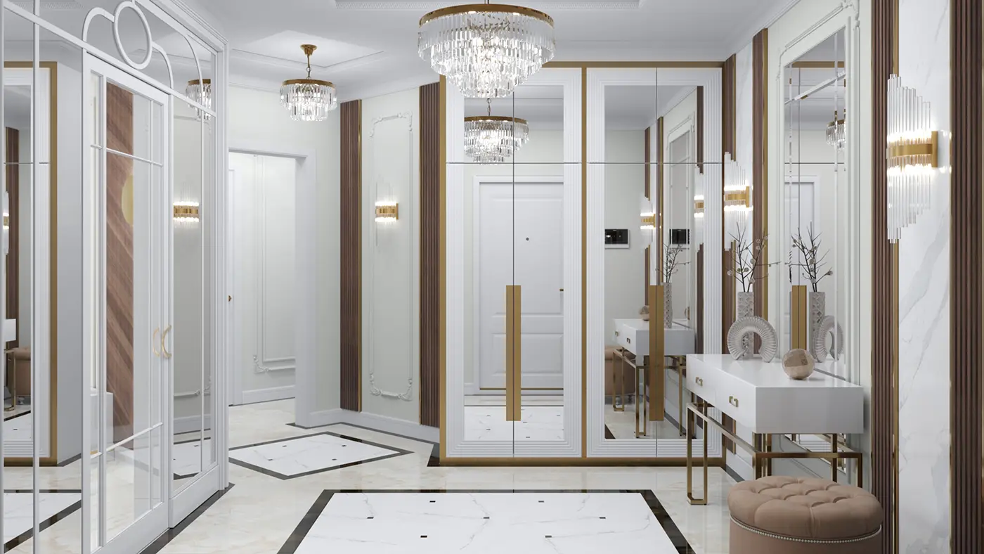 Дизайн квартиры в ЖК Дом на Набережной