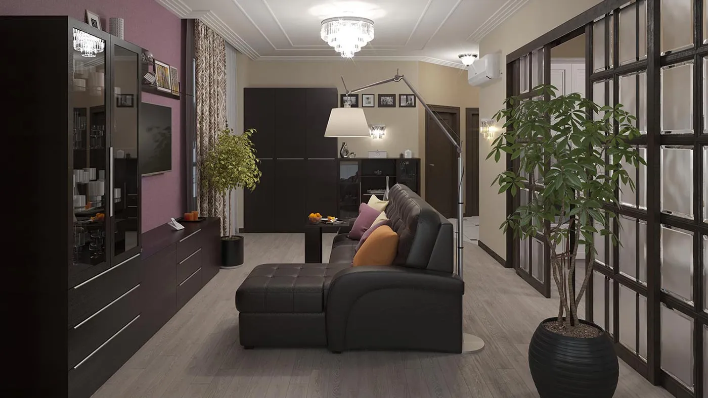 Дизайн квартиры в ЖК Загородный Квартал