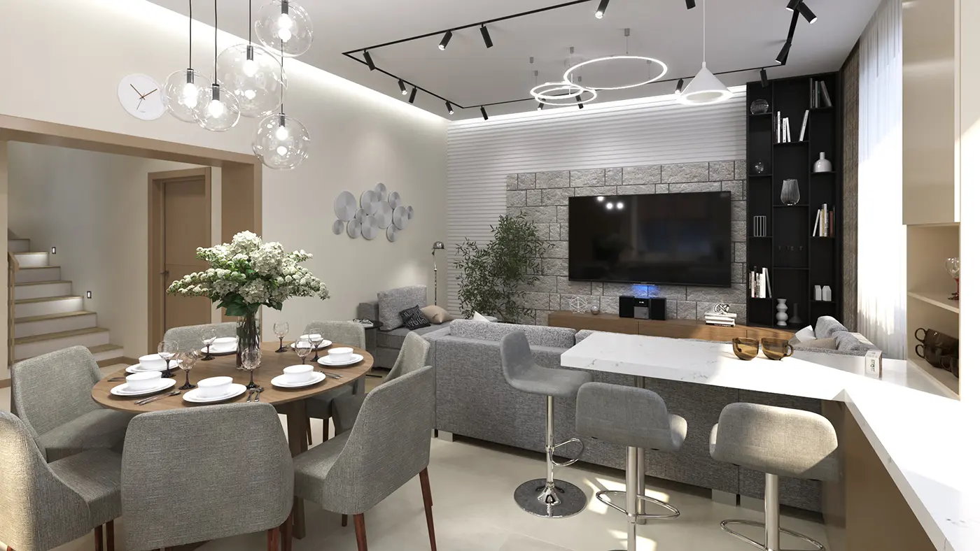 Дизайн загородного дома в КП Тишково парк