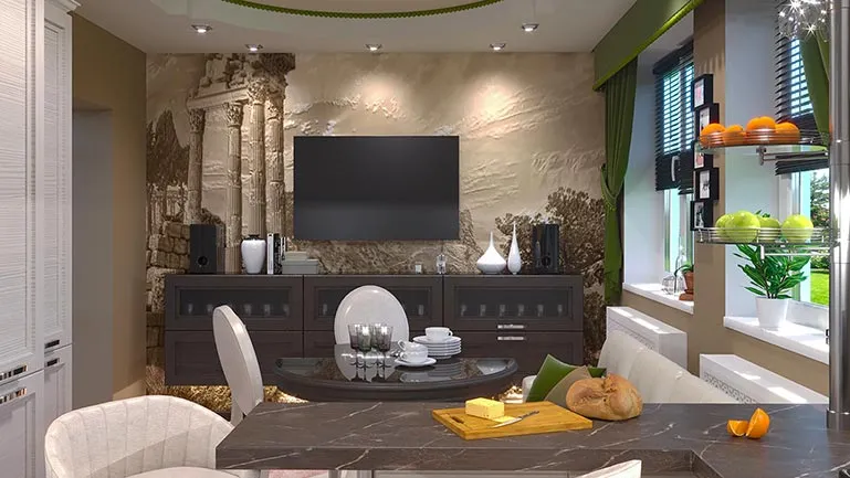 Дизайн загородного дома в Пирогово