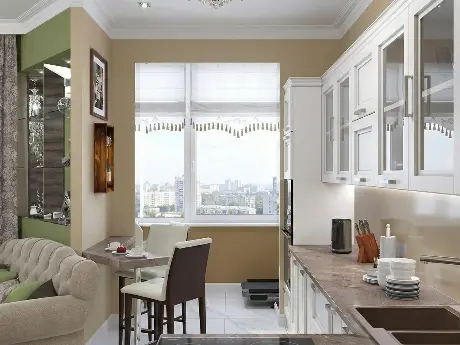 Дизайн кухни в стиле неоклассика