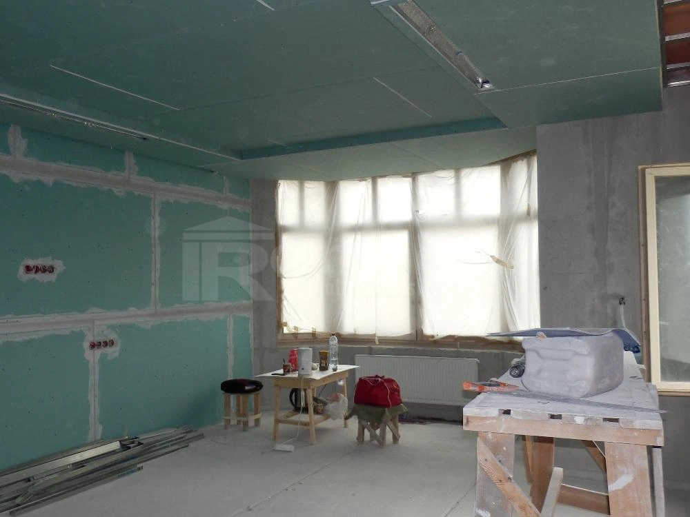 Гипсокартонные работы в помещении