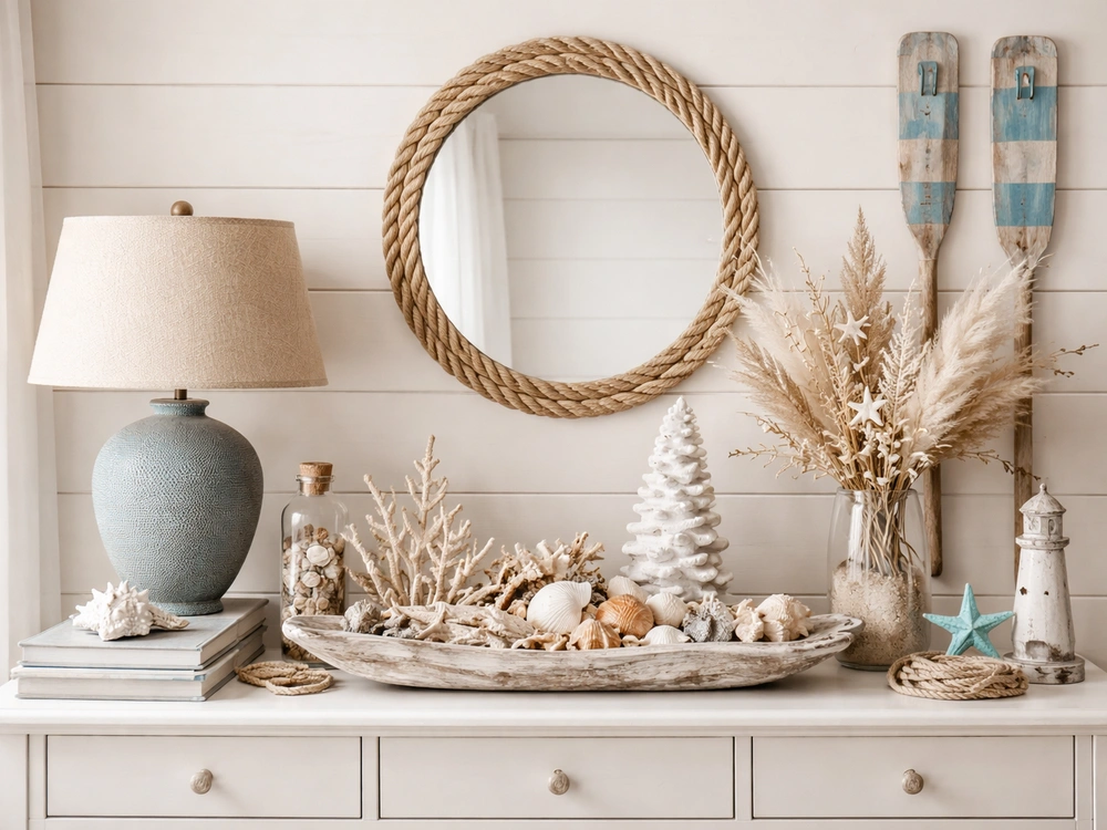 Морские сувениры: романтика в дизайне интерьера Морские сувениры: романтика в дизайне интерьера