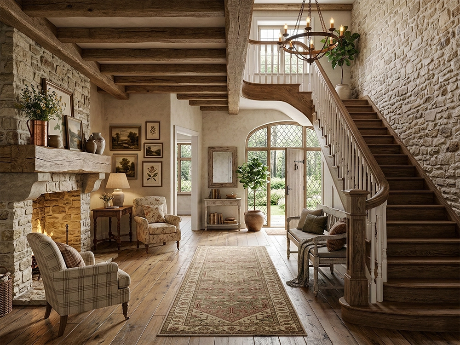 Дизайн интерьера в стиле кантри