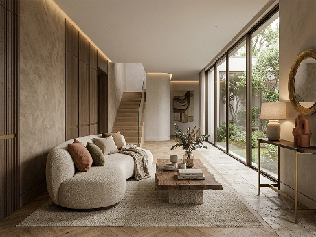 Тактильный минимализм в современном интерьере