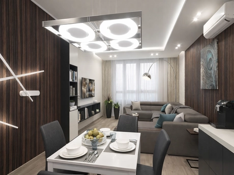 Интерьер гостиной