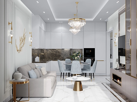 Гостиная-Кухня