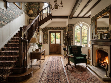 Традиционный дизайн в английском стиле