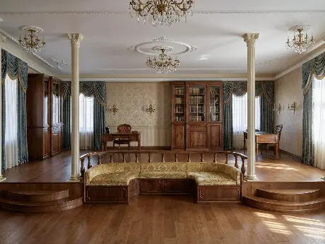 Классический детский кабинет в КП «Монолит»