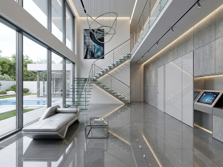 Хай-тек в современном дизайне интерьеров Хай-тек в современном дизайне интерьеров