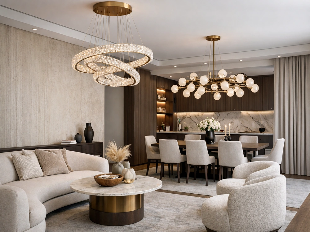 Роскошные люстры: главный акцент интерьера Роскошные люстры: главный акцент интерьера