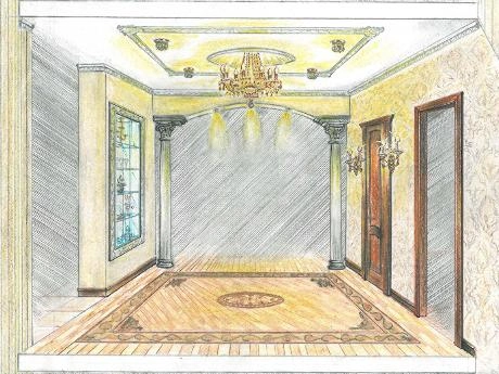 Дизайн холла