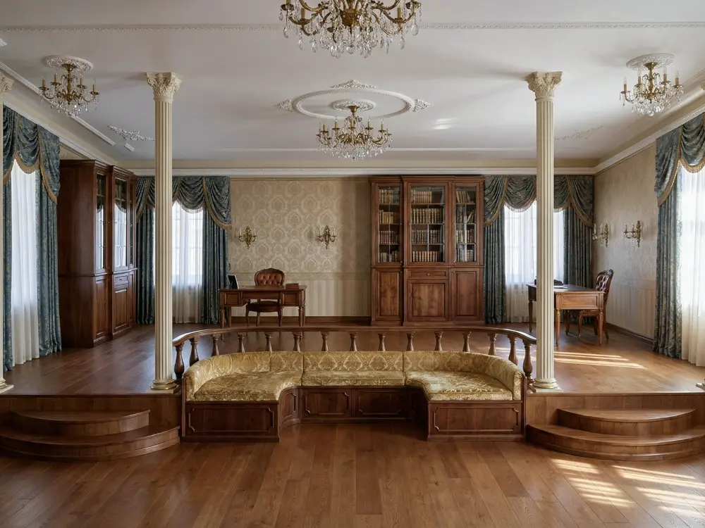Классический детский кабинет в КП «Монолит»