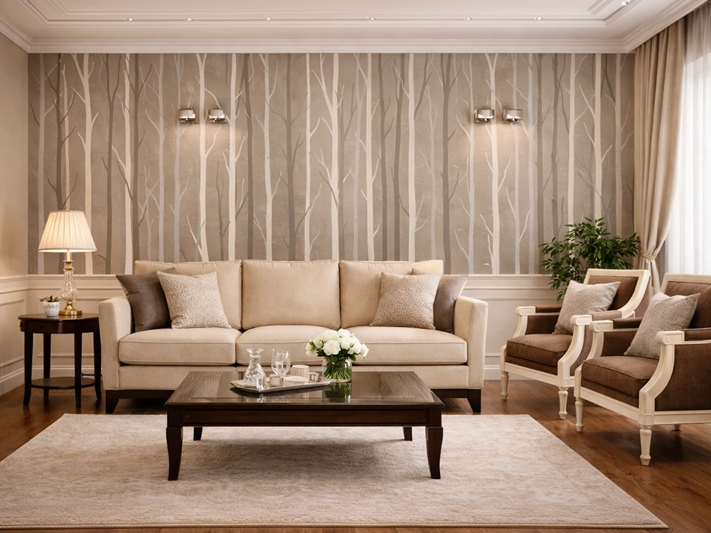 Выбор цвета обоев для интерьера гостиной Выбор цвета обоев для интерьера гостиной