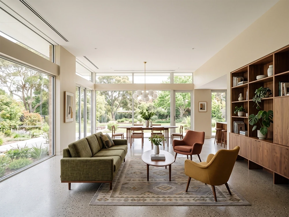 Mid-century modern: интерьер для современной жизни