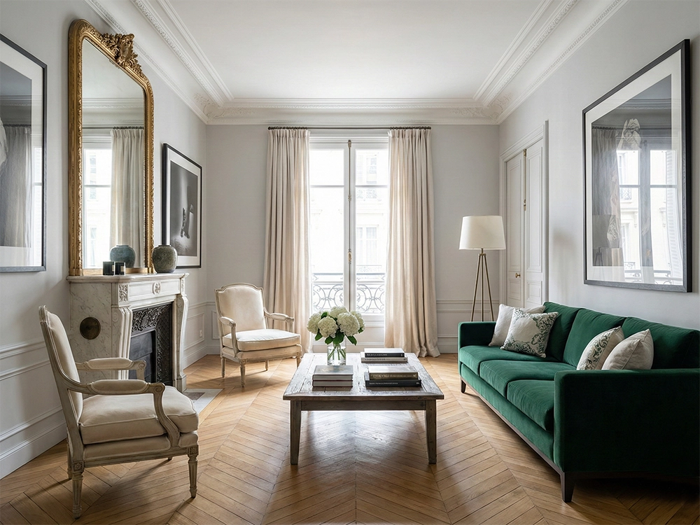 Парижский шик в интерьере: секреты стиля Парижский шик в интерьере: секреты стиля