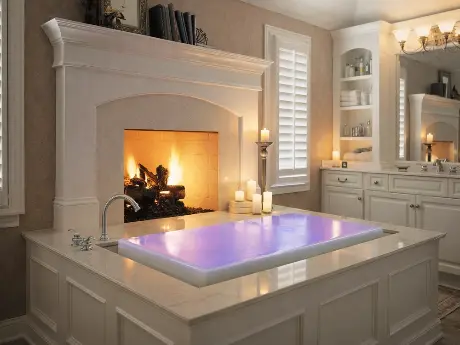 Дизайн ванной комнаты как зона отдыха