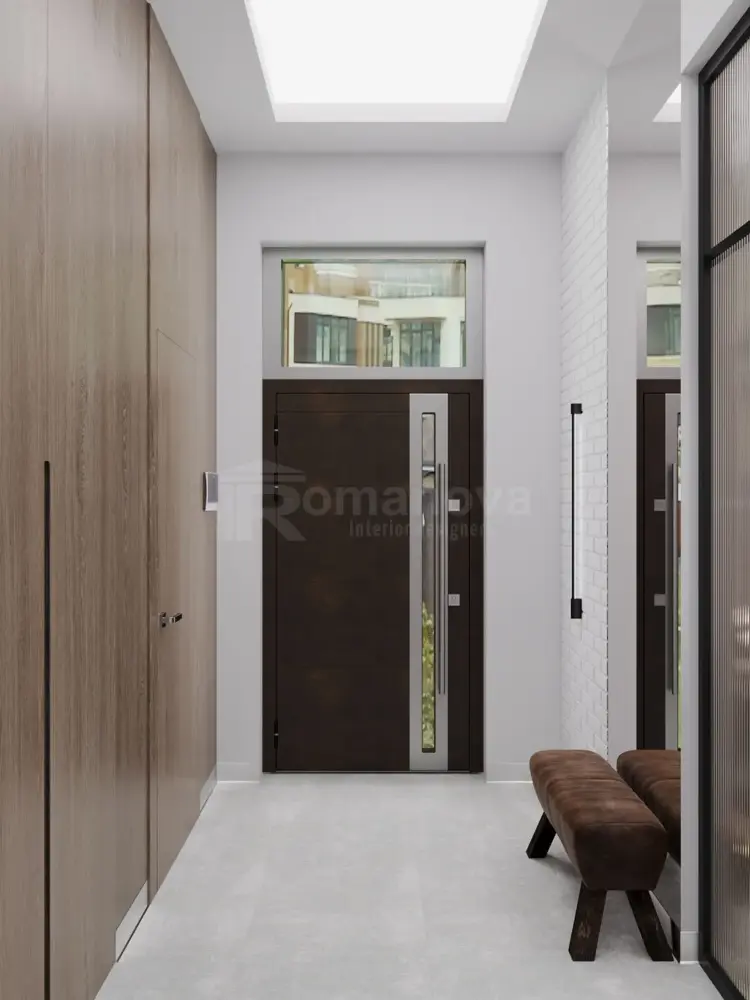 Дизайн прихожей в частном доме