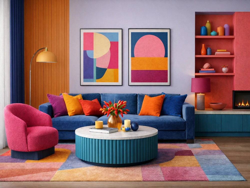 Цветовое оформление современного интерьера Цветовое оформление современного интерьера