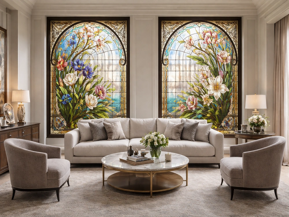 Художественные витражи в дизайне интерьера Художественные витражи в дизайне интерьера