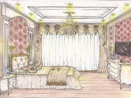 Интерьер гостевой спальни