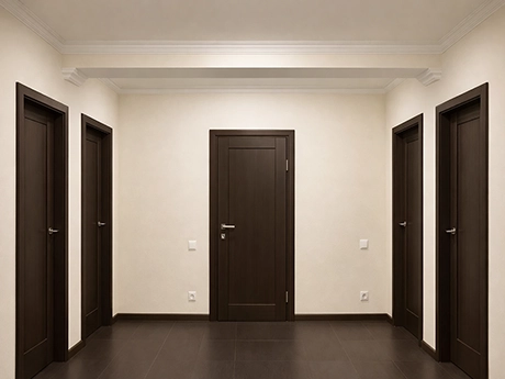 Как декорировать бетонную балку в коридоре