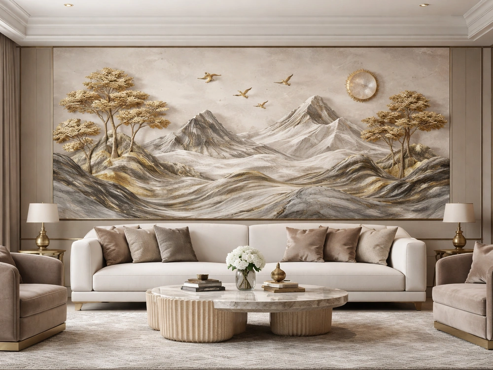 Декоративное настенное панно Декоративное настенное панно