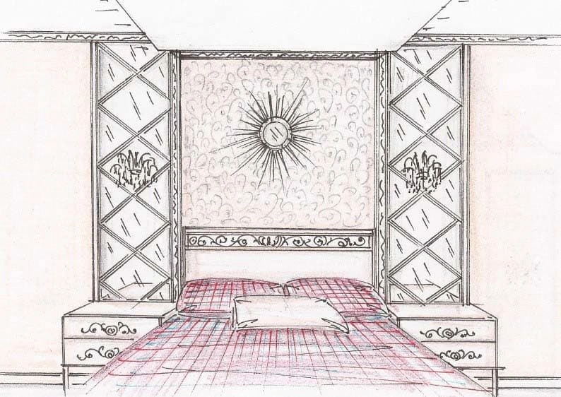 Как можно оформить изголовье кровати?