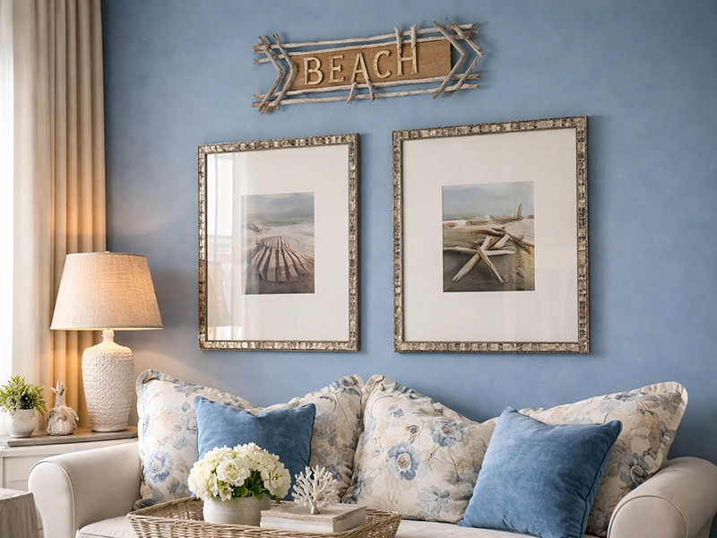 Картины в рамках с паспарту