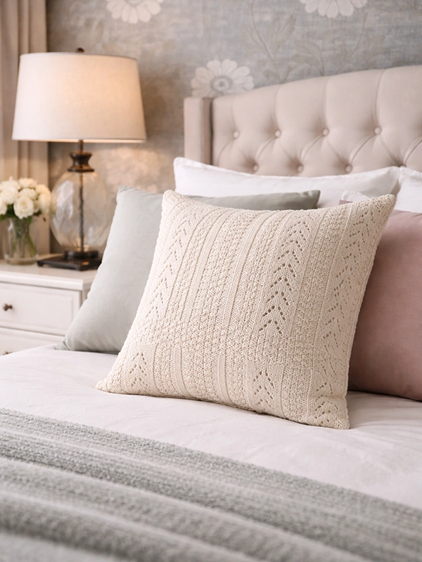 Текстиль для штор или покрывала оливкового оттенка