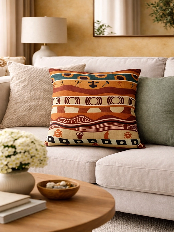 Текстильная подушка для украшения мягкой мебели