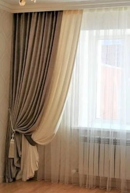 Какие применить шторы и тюль на кухне?