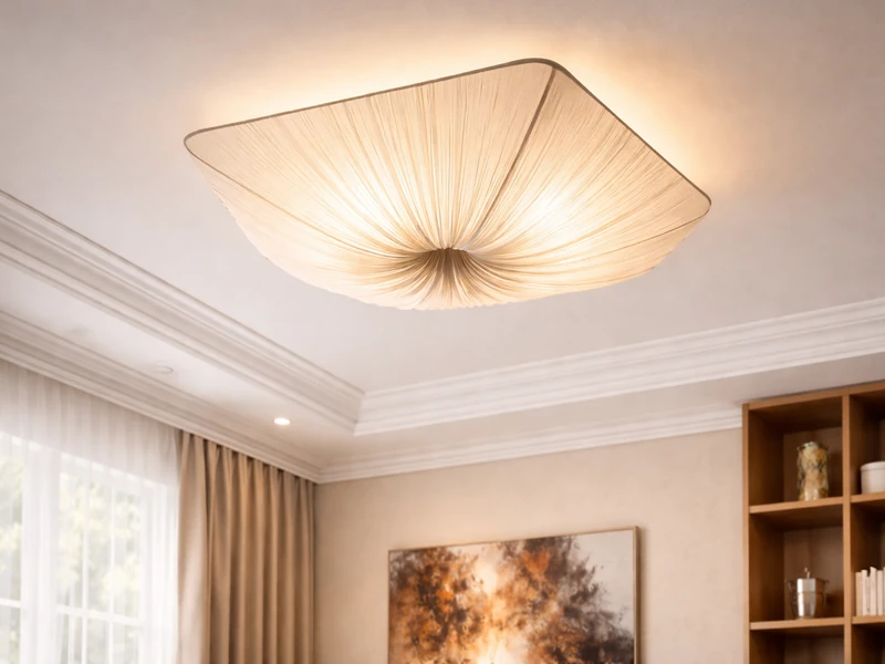 Белая подвесная тумба и полки на стене с комбинированными обоями темно-коричневого и бежевого цвета