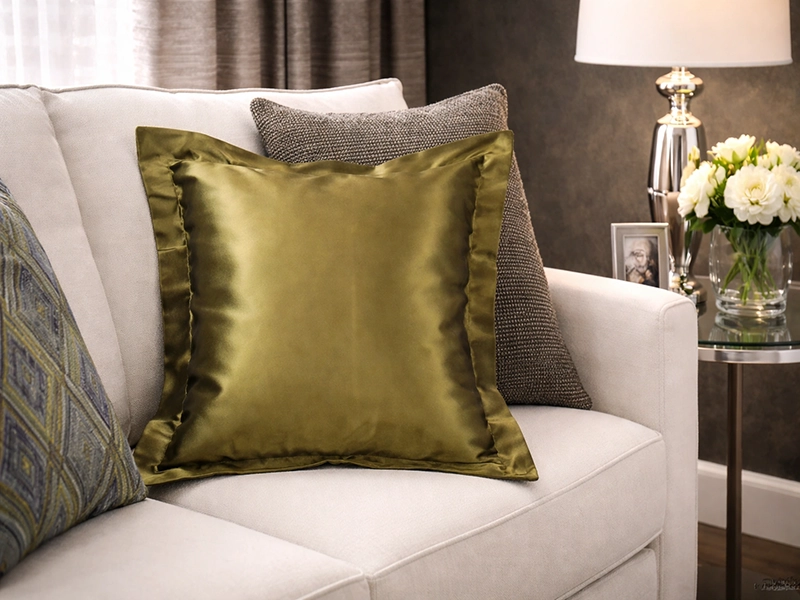 Пример текстиля или декоративного элемента для интерьера спальни