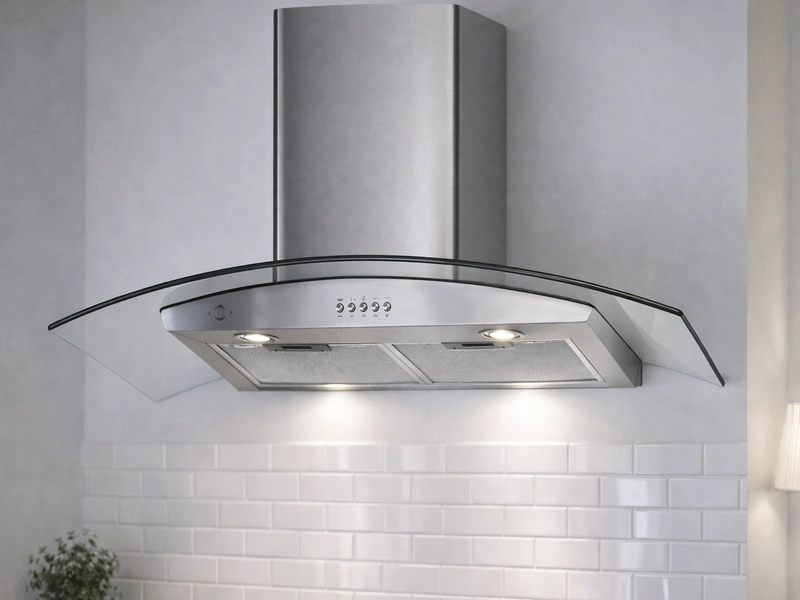 Встроенная бытовая техника серебристого цвета