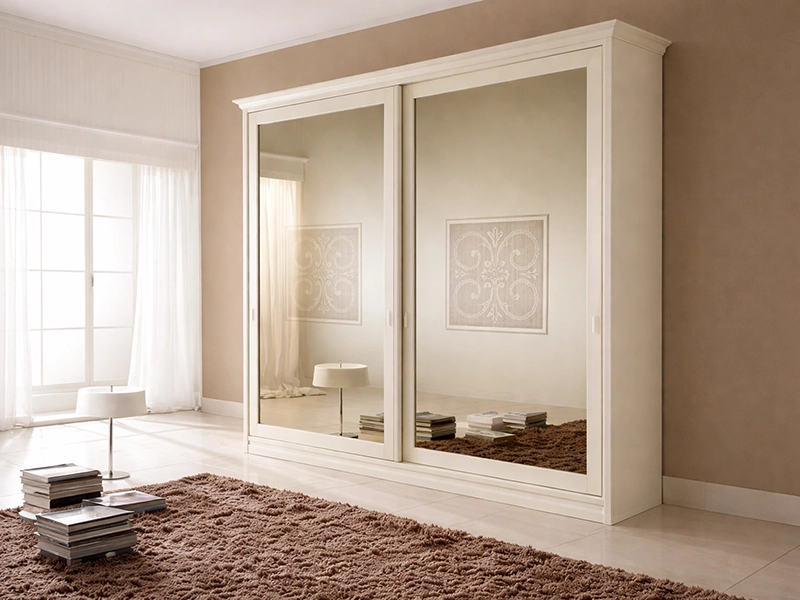 Шкаф для одежды высотой две целых две десятых метра