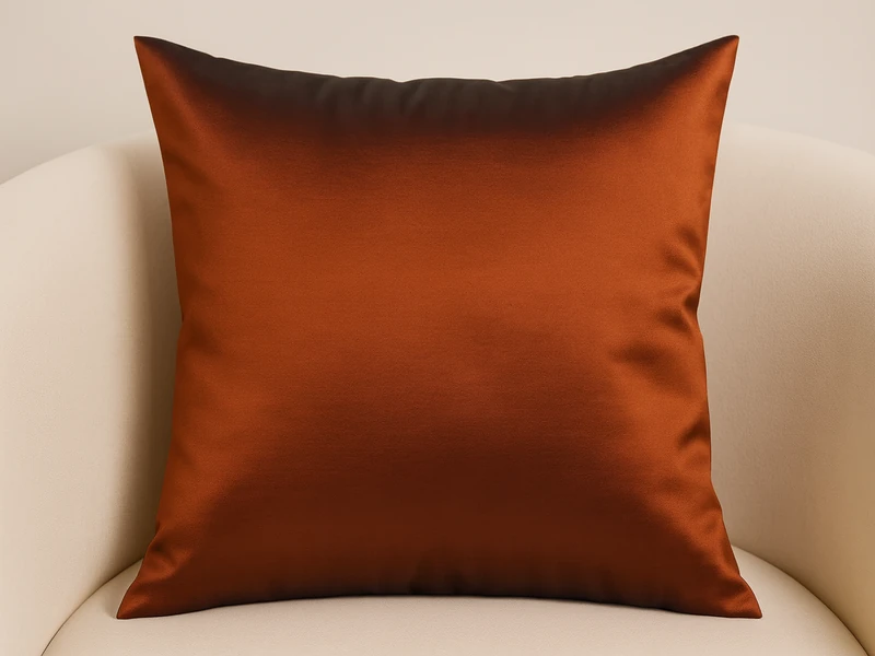 Плотные шторы на окне и декоративная люстра на потолке как элементы дизайна жилой комнаты