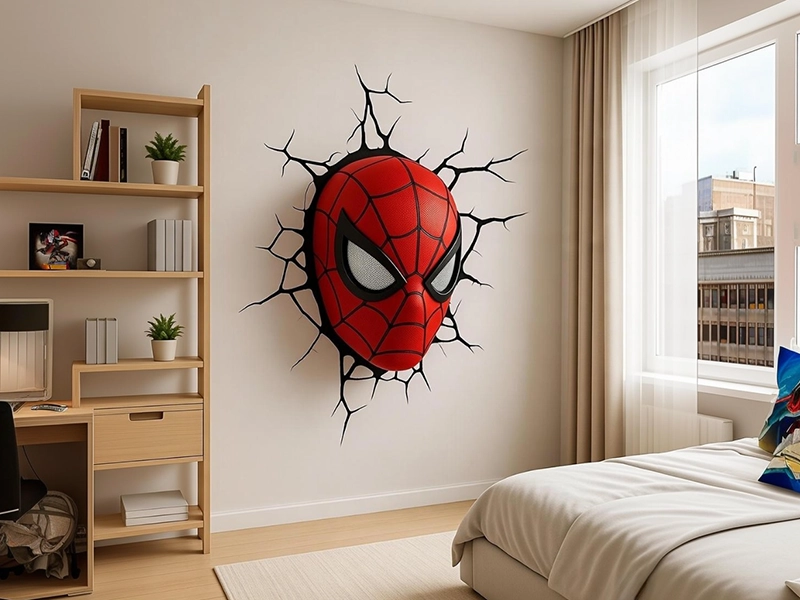 Креативное освещение в детской комнате с использованием разноцветных ламп и подсветок