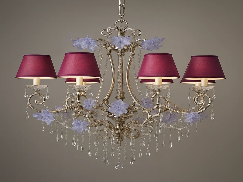 Изысканные портьеры и хрустальная люстра в дизайне интерьера для придания статуса комнате