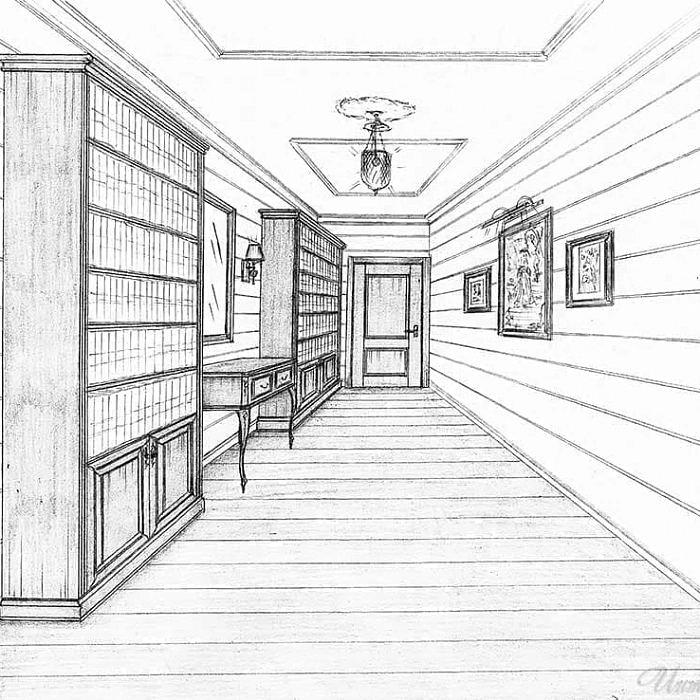 Интерьер коридора