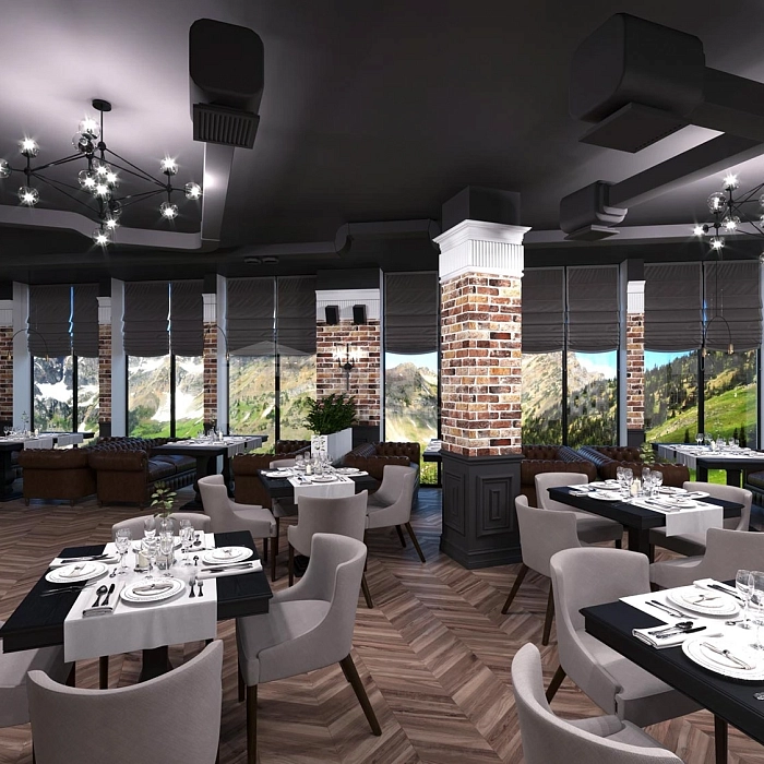 Интерьер ресторана