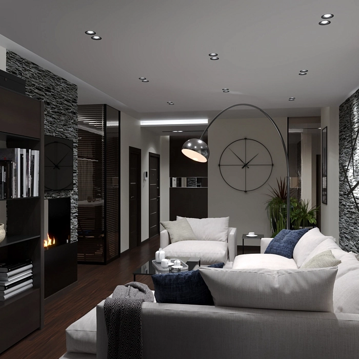 Интерьер гостиной