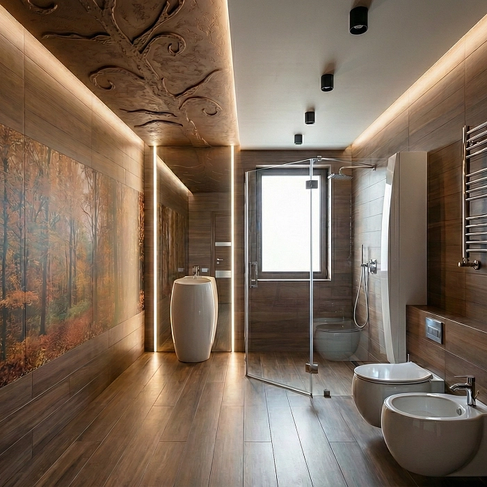 Душевая 1 этаж