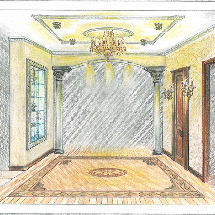 Дизайн холла